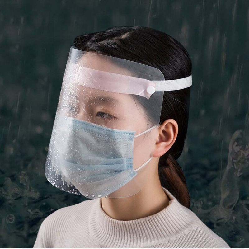 Podesiva Prozirna Zaštita Od Prskanja Otporna Na Prašinu Za Cijelo Lice Sigurnosna Maska Štitnik Za Vizir Dezinfekcijska Za Jednokratnu Zaštitu Zdravlja