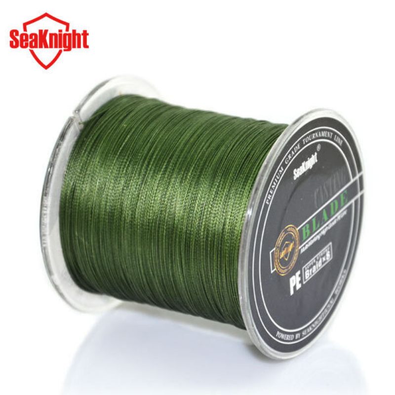 Seaknight Brand 500m Super Strong 8 Weaves 8 Strand Pe Pleted Ribolov Struna