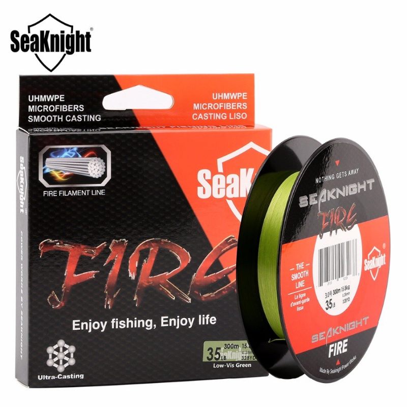 Seaknight Fire Fishing Line 300m Filament Smooth Super Pe Plutajuća Struna