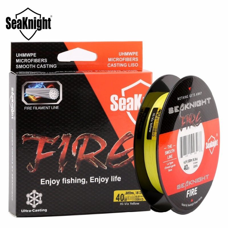 Seaknight Fire Fishing Line 300m Filament Smooth Super Pe Plutajuća Struna
