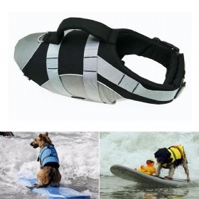 X43 Psluški Prsluk Za Spašavanje 3 mm Reflektirajući Za Plivanje Za Psa Sigurnosni Taktički Za Obuku Plivanja Za Lovačkog Psa Psa Za Ljubimca