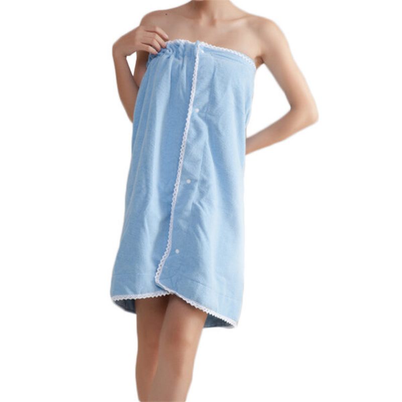 Honana Bx-368 Summer Soft Beach Able Wear Spa Bathrobe Plišana Visoko Upijajuća Suknja Za Ručnike