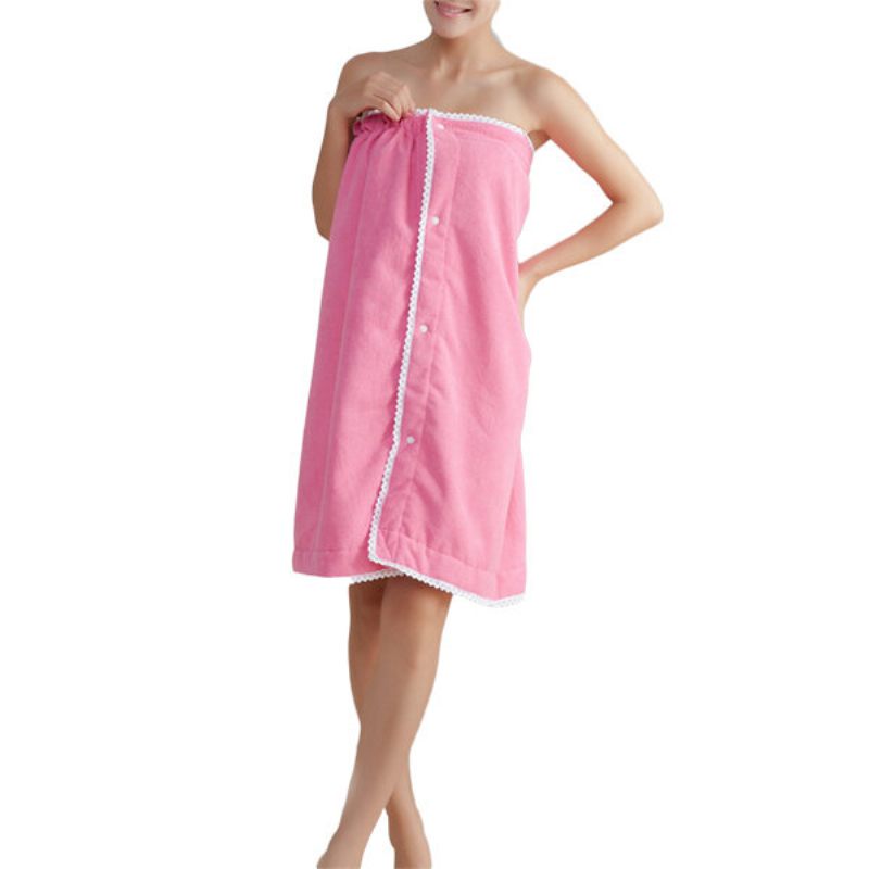 Honana Bx-368 Summer Soft Beach Able Wear Spa Bathrobe Plišana Visoko Upijajuća Suknja Za Ručnike