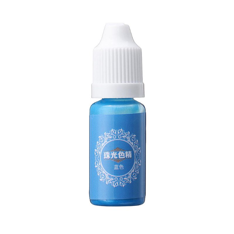 10 Ml Biserno Sjajni Pigment 24 Boje Uv Smola Epoksidna Ljepilo Boja Diy Kalupi Za Izradu Nakita Obrt