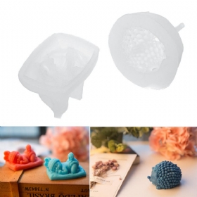 3d Silikonski Kalup Za Kolače Za Sapun Za Diy Fondant Alat Za Pečenje Čokolade