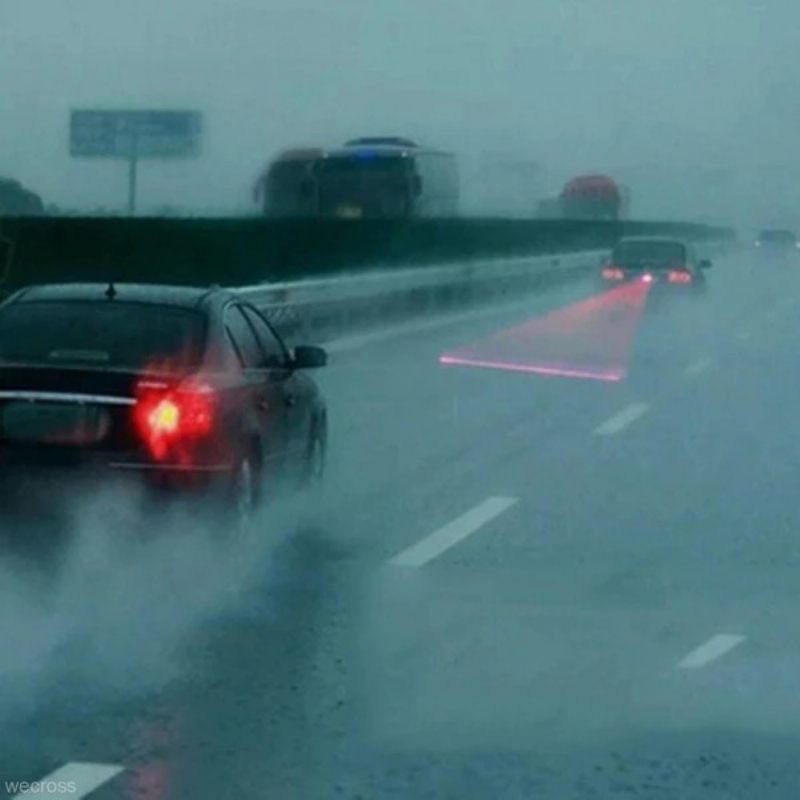 Lasersko Svjetlo Za Vožnju Protiv Sudara Stražnji Kraj Automobila Za Maglu