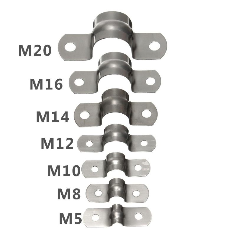 Nosač Crijeva Od Nehrđajućeg Čelika Za Vodoinstalaterske Cijevi M5 Do M20