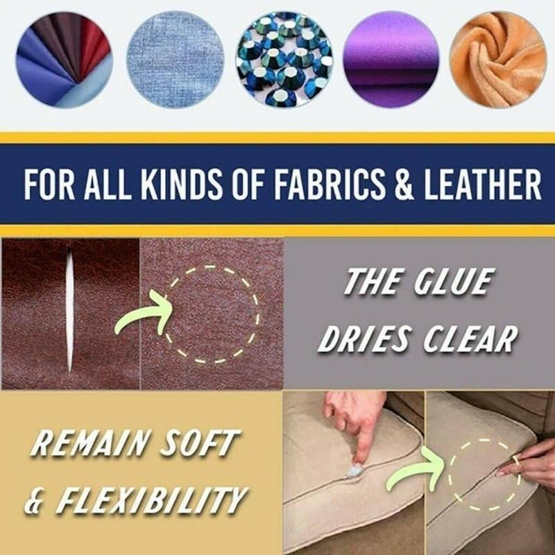 Tekući Instant Fabric Sew Glue Leather