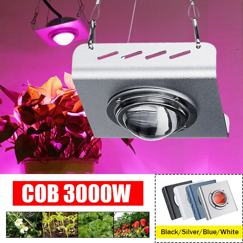 3000 W 2600 Lm 144 Led Cob Svjetiljka Za Rast Punog Spektra Hidroponika Biljaka Cvijet A