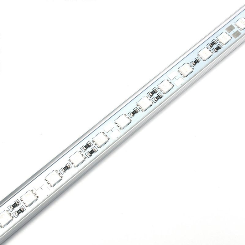 5pcs 50cm Smd5050 Nevodootporna 5:1 Led Trakasta Svjetiljka + 5a Strujni Adapter Za Uzgoj Biljaka U Vrtu Dc12v