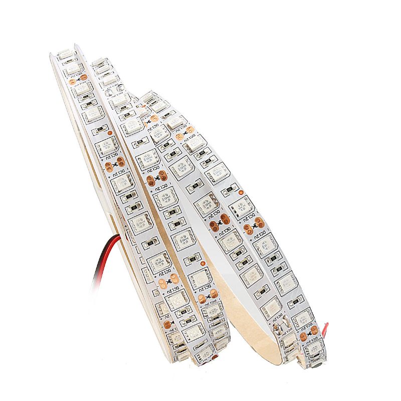 Dc12v 5m Nevodootporan Smd5050 R:b 3:1 Grow Led Strip Svjetlo + 5a Strujni Adapter + Ženski Konektor