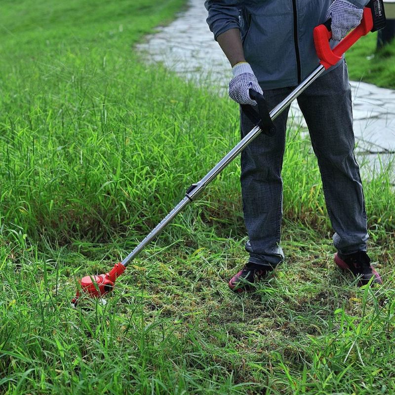 Električni Trimer Za Travu S 3 Vrste Oštrica Vrtni Alati S Baterijom Od 2 Li