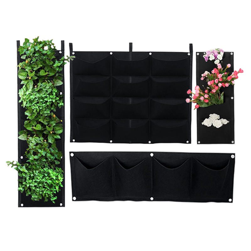 Kc-bt4121 Vrtlarstvo Grow Pocket Indoor Outdoor Vreća Za Pohranjivanje Na Zidu Vrećice Za Sadnice