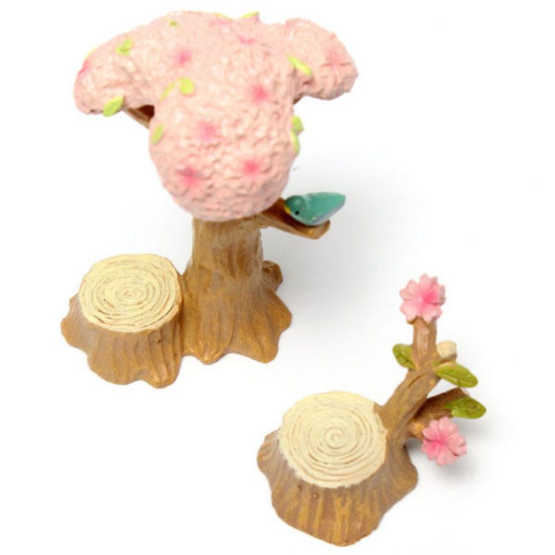 Mini Cherry Tree Micro Landscape Decorations Vrtni Diy Decor