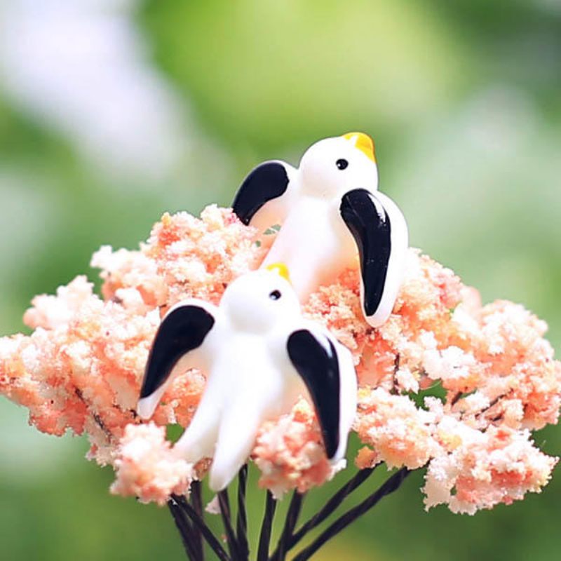 Resin Mini Swallow Micro Landscape Decorations Vrtni Diy Decor