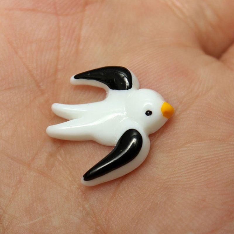 Resin Mini Swallow Micro Landscape Decorations Vrtni Diy Decor